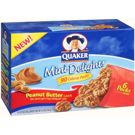 Quaker: Peanut Butter Mini Delights, 4.2 oz