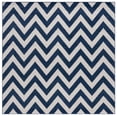 thumbnail image 3 of Safavieh Amherst Peronal Geometric Area Rug, Navy/Beige, 7' x 7' Square, 3 of 11