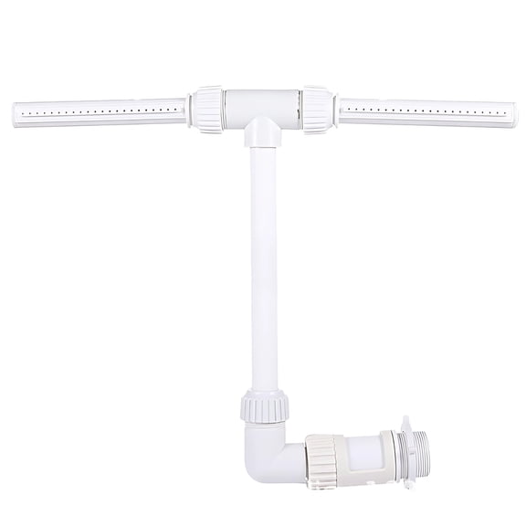 Pool Fountain, Dual Spray Waterfall Sprinkler, Swimming Pool Waterfall Sprinkler, for Ground & Inground Pools(19.9 in x 15.7 in)