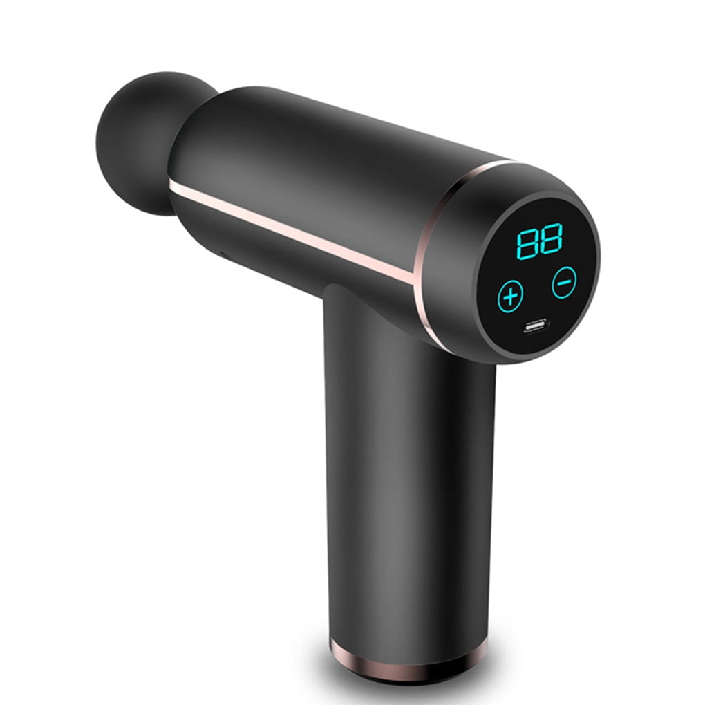 Irene Inevent Electric Percussion Massager Neck Shoulders Muscle Fitness Women Massage Tool Birthday Gifts Office Black