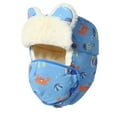 thumbnail image 2 of KYAIGUO Toddlers Girls Boys Fleece Lined Hat Kids Cute Cap Winter Soft Warm Rabbit Hat for 3-12Y, 2 of 5