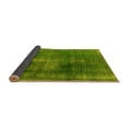thumbnail image 2 of Ahgly Company Indoor Round Oriental Yellow Industrial Area Rugs, 4' Round, 2 of 4