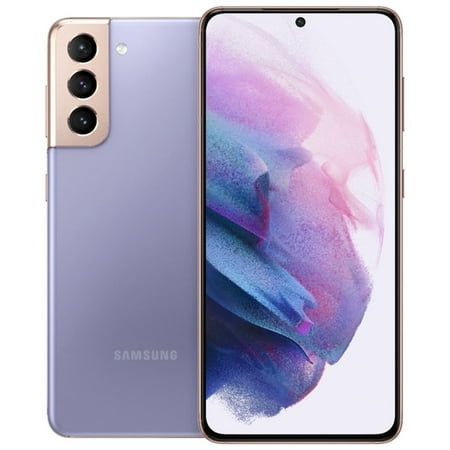 Samsung Galaxy S21 5G | Factory Unlocked Android Cell Phone | US Version 5G Smartphone | Pro-Grade Camera, 8K Video, 64MP High Res | 128GB, Phantom Violet (SM-G991UZVAXAA) - (Used)