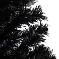 thumbnail image 5 of Charmma Artificial Christmas Tree with LEDs&Ball Set Black 47.2" PVC (329179+330097), 5 of 12