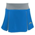 thumbnail image 3 of Girls Preschool Powder Blue Los Angeles Chargers Spirit Cheerleader Two-Piece Set with Bloomers, 3 of 4