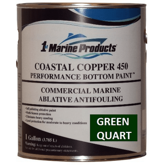Coastal Copper 450 Bottom Paint - Green Quart