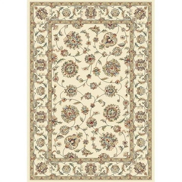 Ancient Garden 9 ft. 2 in. x 12 ft. 10 in. 57365-6464 Rug - Ivory/Ivory