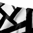 thumbnail image 5 of Creative Products Black Paint Strokes 71x74 Shower Curtain, 5 of 7