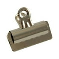 thumbnail image 2 of BOSTON Bulldog Clips, Steel, 7/8'' Capacity, 2-5/8''w, Nickel-Plated, 12/box, 2 of 3