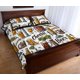 thumbnail image 3 of Juego de Cama Colcha Beer Cheer Pattern, 3 of 5