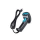 thumbnail image 1 of Lector De Código De Barras, Pantalla LCD Portátil Escáner De Código De Barras USB Impermeable Automático Para Tienda Para Almacén Para Supermercado ANGGREK Negro+Azul, 1 of 8