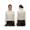 thumbnail image 3 of New Women Sleeveless Puffer Vest Warm Lightweight Solid Color Zipper Quilted Jacket Autumn Winter Outerwear, 3 of 9
