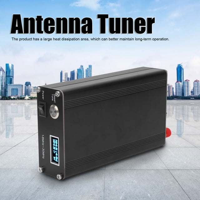 Probador de sintonizador de antena, sintonizador de antena automática de alta profesional, Buena Disipación de calor para la radio conveniente para instalar un hogar