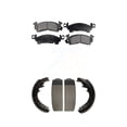thumbnail image 1 of Transit Auto Front Rear Ceramic Brake Pads Drum Shoe Kit for Car Chevrolet GMC C10 C1500 G20 G2500 K10 K1500 Cadillac R10 K2500 C2500 Jimmy R1500 G10 V10 Fleetwood Blazer G1500 V1500 K5 C20 KTN-100090, 1 of 11
