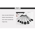 thumbnail image 1 of enqiretly Silicone Cream Butter Cake Spatula Scraper Tableware Set Noodle Soup Egg Beaters Shovel Kitchen Baking Tool Kits, 1 of 8
