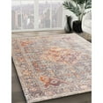 thumbnail image 3 of Ahgly Company Machine Washable Indoor Rectangle Traditional Desert Sand Beige Area Rugs, 6' x 9', 3 of 7