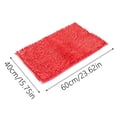 thumbnail image 2 of YaoZQ Beige Pet Floor Mat Soft Plush Absorbent Rug Non Slip Bathroom Carpet for Dog Water Bowl Muddy Paws Washable Home Decor 24 x 16 Inch, 2 of 5