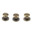 thumbnail image 4 of 20pcs Copper Rivets Nuts Screws for DIY Works, Copper Fasteners for Luggage Clothing Accessories, 4 of 7