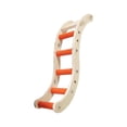 thumbnail image 3 of Esquirla Bird Ladder Bridge Cage Accessories Bird Perch for Parrots Parakeets Budgies orange, 3 of 8