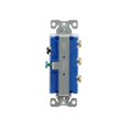 thumbnail image 4 of Cooper Wiring 7729W-SP Decorative Combo 3 Single Switches - White, 4 of 4