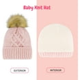 thumbnail image 3 of Rising Star Infant Hat and Baby Mittens Winter Set for 0-24 Months - Blush, 3 of 8