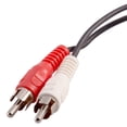 thumbnail image 2 of Seismic Audio 3 Foot Dual RCA Male to Dual RCA Female Audio Extension Cable - 2-RCA AV Cord - SA-SRCA3, 2 of 3