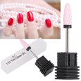 thumbnail image 1 of Brocas De Cerámica Rosa Para Uñas De Gel, Brocas Antideslizantes Y Resistentes Al Desgaste Para Uñas, Duraderas Para Uñas Naturales, 1 of 7
