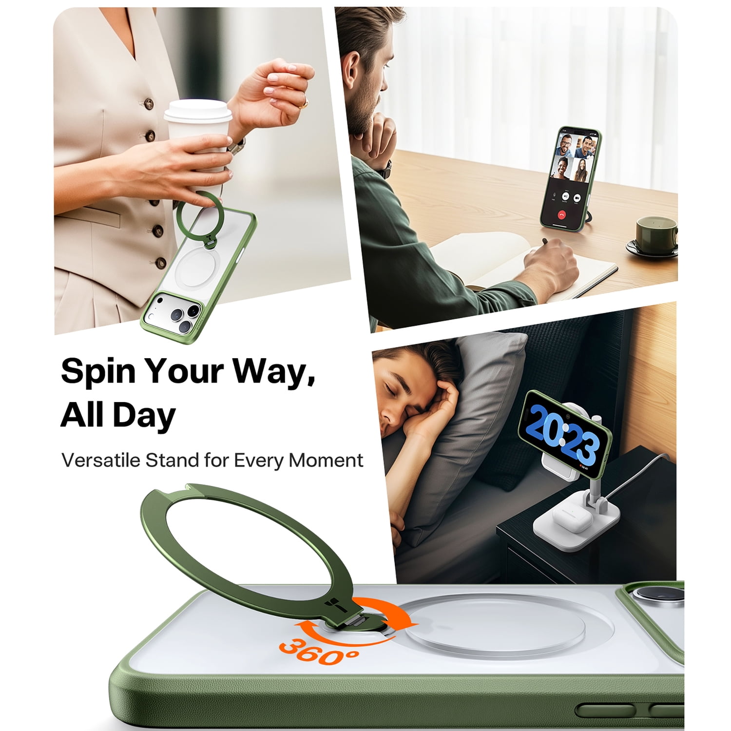 TORRAS Ostand Q3 Spin, iPhone 17 Pro Max