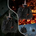 thumbnail image 2 of Gnwei Halloween Ghost Hanging Ornaments, 9 Inch Small Hanging Ghosts Tree Ornaments, Farmhouse Rustic Cloth Ghosts Hanging Decoration for Haunted House Party Yard Tree Decor, 2 of 9