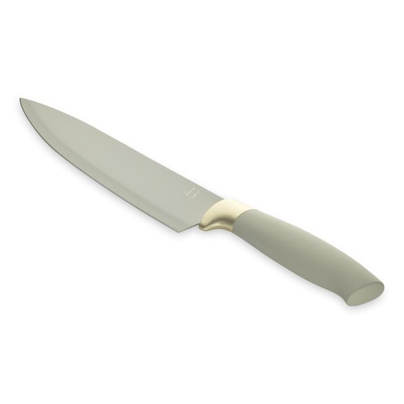 Beautiful 6-Piece Sage Champagne Gold Knife Set