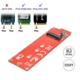 thumbnail image 4 of Chenyang CY NVMe NGFF M-key 4X Host Adapter to Ruler 1U GEN-Z EDSFF Short SSD E1.S Carrier Adapter Card, 4 of 7