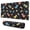Space Dinosaur Pattern, variant on Long Mouse Pads for Desk,Space Dinosaur with Crown Pattern Desk Mats on Top Of Desks, Desk Mouse Pad Extra Large with 3mm Non-Slip Base and Stitched Edge for Gaming,Office,Work,Home 31.5"x11.8"