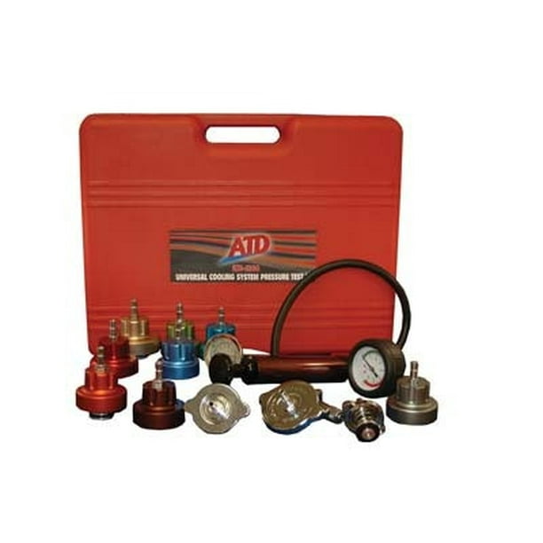 Radiator Cap Pressure Test Tester Cooling System Kit Pressurizer Testing Block