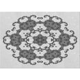 thumbnail image 1 of Ahgly Company Indoor Rectangle Patterned Platinum Gray Area Rugs, 5' x 7', 1 of 6