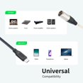 thumbnail image 4 of Cable USB C a XLR Devinal para smartphone o portátil a XLR macho, 4 of 7