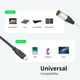thumbnail image 4 of Cable USB C a XLR Devinal para smartphone o portátil a XLR macho, 4 of 7