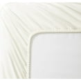 thumbnail image 3 of Vera Wang - King Sheet Set, Luxury Sateen Cotton Bedding, 800 Thread Count, Soft & Smooth Home Decor (Ivory, King), 3 of 6