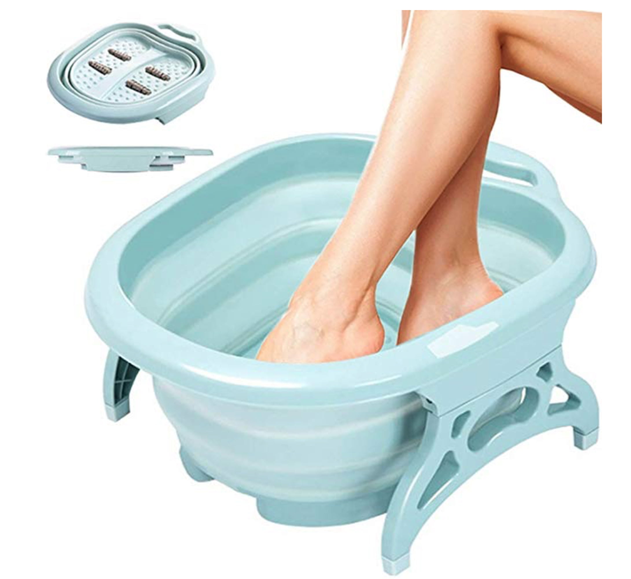 Как часто делать ванночки. Массажная ванночка для ног foot Spa Massager. Foot-Care Massager ванна для педикюра. Складная ванночка Foldable foot Bucket. Foot Spa для педикюра homedics.