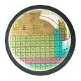 thumbnail image 2 of 4 Pcs Periodic Table of the Elements Knobs for Kitchen Cabinet Cupboard Dresser Bookcase Drawer Pulls Handles Round Home Decor, 2 of 7