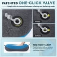 thumbnail image 4 of Almohada de camping Hikenture ultraligera inflable con funda, 4 of 6