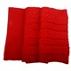 thumbnail image 2 of NEOSAN Bufanda gruesa de punto acanalado para mujer, invierno, círculo infinito, crochet, rojo, 2 of 5