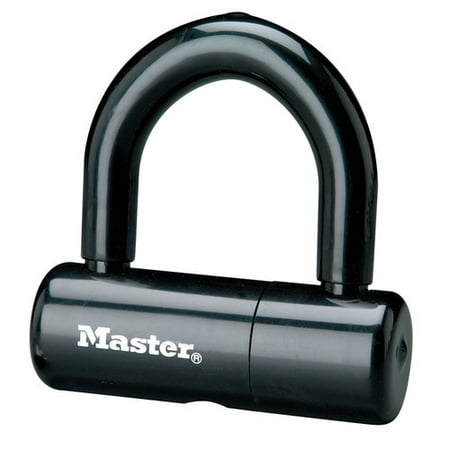 Master Lock 8118DPF Steel U-Lock, 1/2 In. L