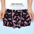 thumbnail image 3 of Yiaed Breast Cancer Awareness Print Boys' Boxer Briefs Cotton Casual Stretch Comfort Boys Boxers - Kids Boxer Briefs Underwear for Boys (6-18)-Medium, 3 of 5