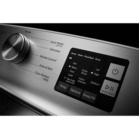 Maytag - 4.8 Cu. Ft. Top Load Washer with Deep Fill Option - White