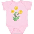 thumbnail image 3 of Inktastic Yellow Buttercup Flowers Boys or Girls Baby Bodysuit, 3 of 5