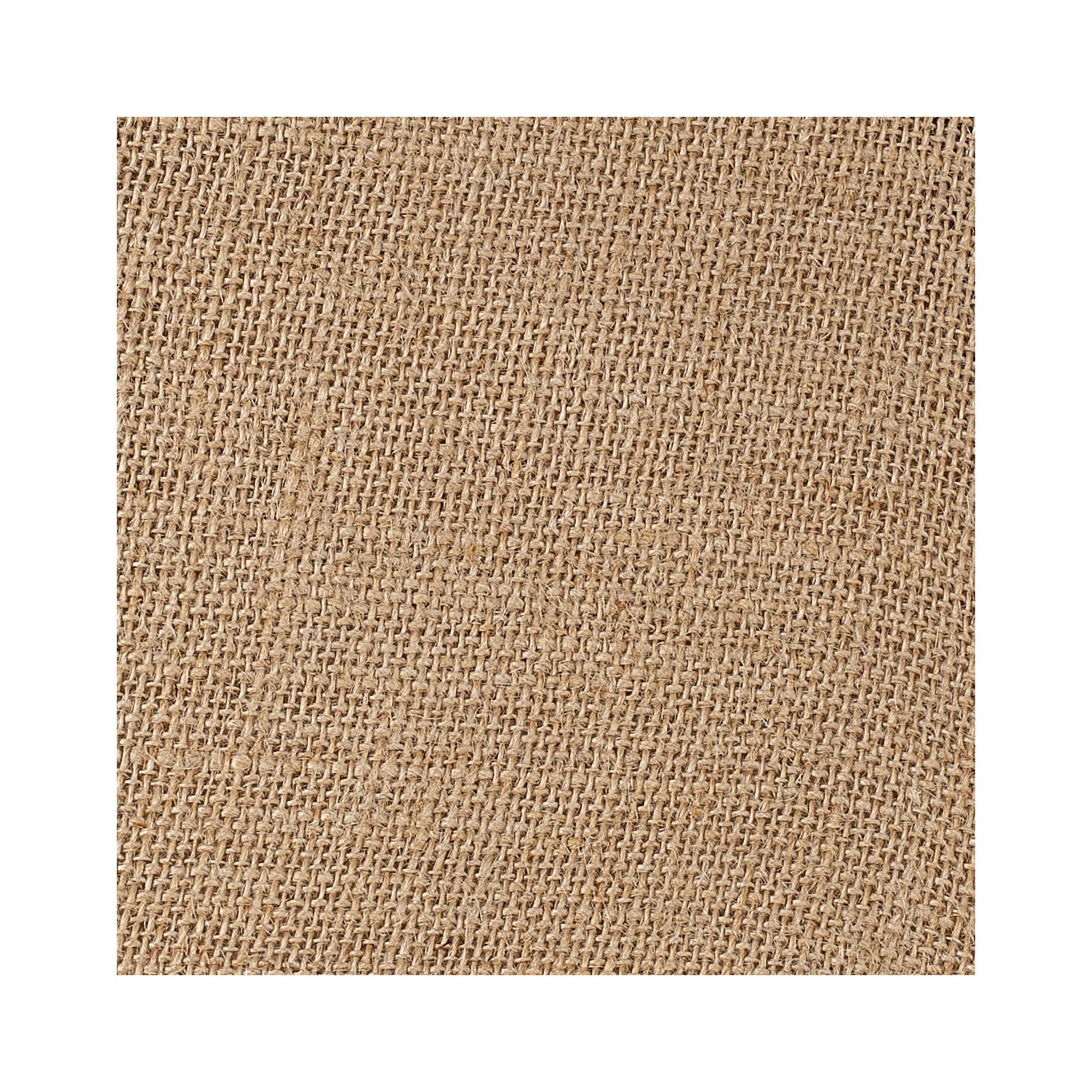 Springcrest Set of 2 Square Lamp Shades Natural Burlap Small 5.25" Top x 10" Bottom x 9" High Spider with Harp and Finial Fitting