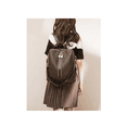 thumbnail image 5 of Kit Mochila Moda Bolso Casual Para Mujer, 2 Piezas Marron oscuro Cierre Vertical  beige, 5 of 5