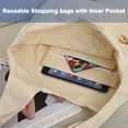 thumbnail image 3 of Bolso Tote de lona MACHAO con estampado de Fresas 42x31cm, 3 of 5
