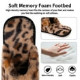 thumbnail image 4 of Ecetana Women's Fuzzy Slippers Indoor Cozy Soft Memory Foam Slip On House Shoes for Women, 4 of 6