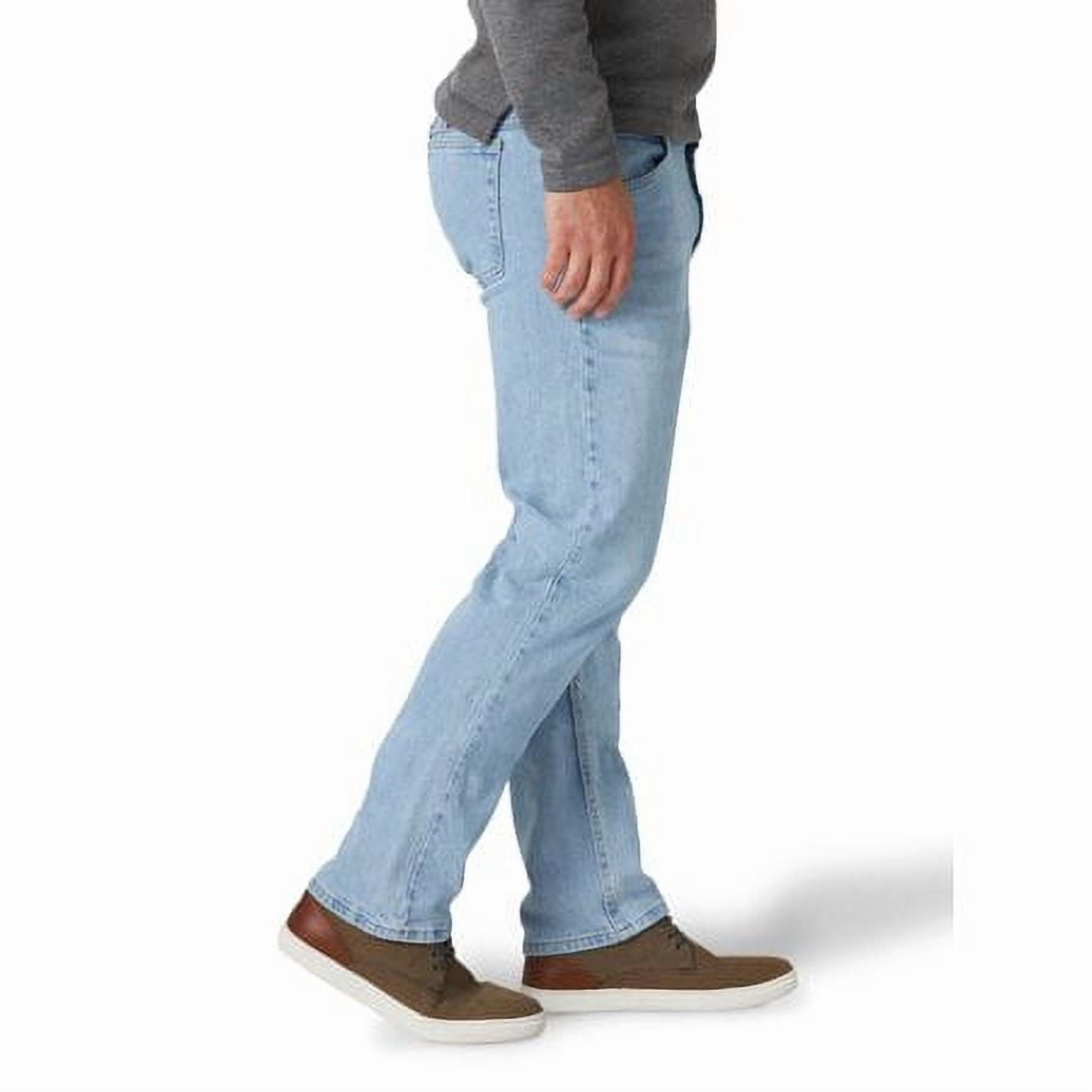 Wrangler Men's and Big Men's Regular Fit Jeans with Flex